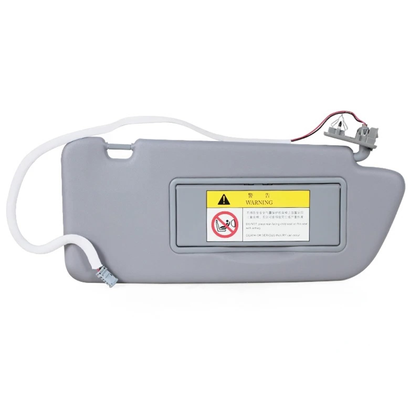 Sonnenblende Sonnenschutz Auto Sonnenblende Zubehör Mit Licht Für Citroen Für C5 Für Peugeot 2008 3008 301 308 308S 408 508 8163EG 98158116ZQ 98158119ZQ(Only Right) von AVFORA