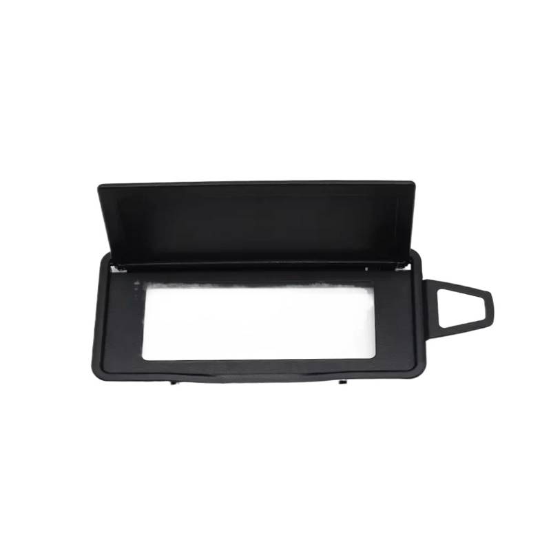 Sonnenblende Sonnenschutz Auto-Sonnendach-Schatten-Sonnenblende-Abdeckung Make-up-Spiegel-Halter-Panel-Abdeckung Für Benz S-Klasse S350 S500 S600 W220 1998-2003 2004 2005(Schwarze Linke) von AVFORA