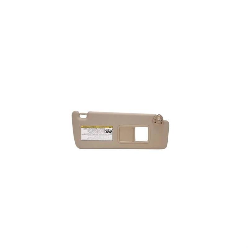 Sonnenblende Sonnenschutz Auto TeileGeeignet Sonnenblende Make-Up Spiegel Für Toyota Für Highlander 2004 2005 2006 2007 74310-48220-A0 74320-48260-A0(Beige Right) von AVFORA