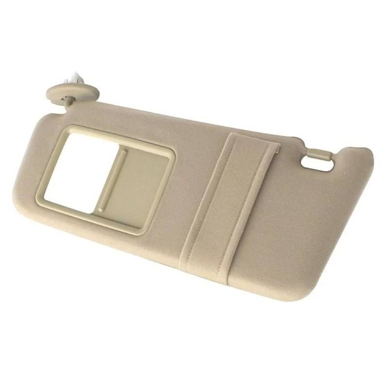 Sonnenblende Sonnenschutz Beige Auto Sonnenblende Schatten Linke Seite Rechte Seite Fahrerseite Beifahrerseite Für Toyota Für Camry 2007 2008 2009 2010 2011(Beige Right) von AVFORA