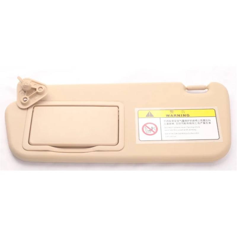 Sonnenblende Sonnenschutz Beige Sonnenblende Frontscheibe Sonnenblende Fahrer Beifahrer Kosmetikspiegel Für Hyundai Für Elantra 85201-08001XU 85202-08500XU(Links) von AVFORA