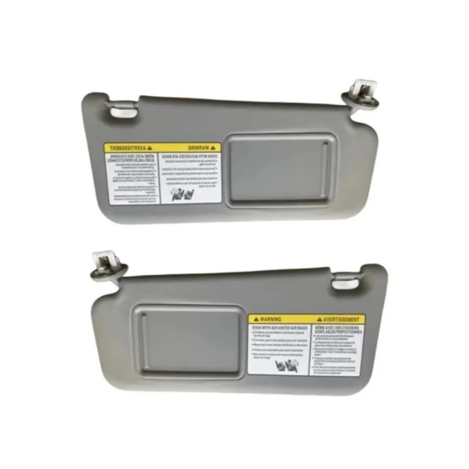 Sonnenblende Sonnenschutz Ersatz Der Sonnenblende Links Und Rechts Kompatibel Mit Für Toyota Für Venza 2009 2010 2012 2013 2014 2015 74320-0T020-A1 743200T022A1(Gray Left) von AVFORA