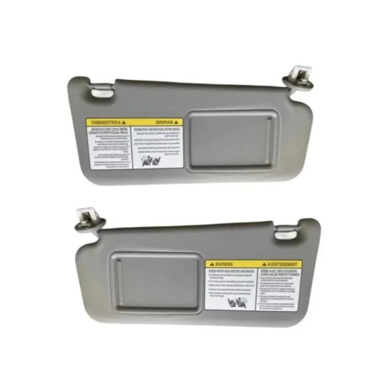Sonnenblende Sonnenschutz Ersatz Der Sonnenblende Links Und Rechts Kompatibel Mit Für Toyota Für Venza 2009 2010 2012 2013 2014 2015 74320-0T020-A1 743200T022A1(Gray Left) von AVFORA