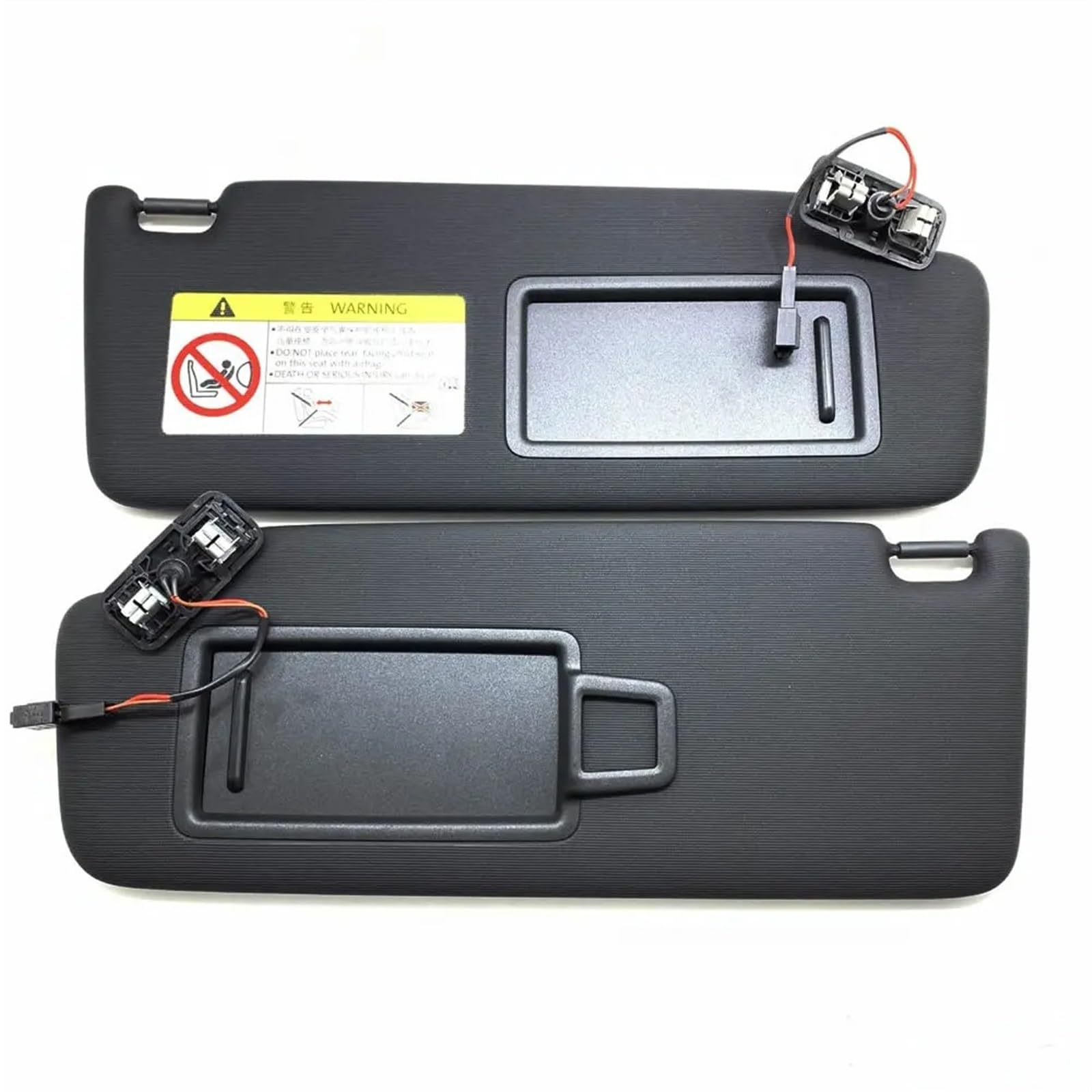 Sonnenblende Sonnenschutz Geeignet FürAutozubehör Sonnenblende Für Golf 7 2013 2014 2015 2016 2017 5GG857551 5GG857552(A Pair) von AVFORA