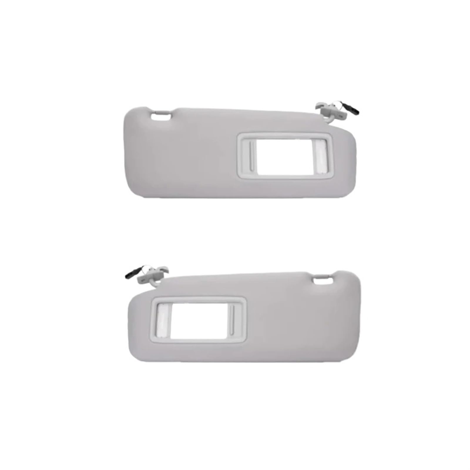 Sonnenblende Sonnenschutz Geeignetes Visier Hauptfahrer Co-Fahrer Make-up-Spiegel Autozubehör Für Mazda CX9 Für CX-9 2010 2011 2012 2013 2014 2015 TDY1-69-320(Gray Left Right) von AVFORA