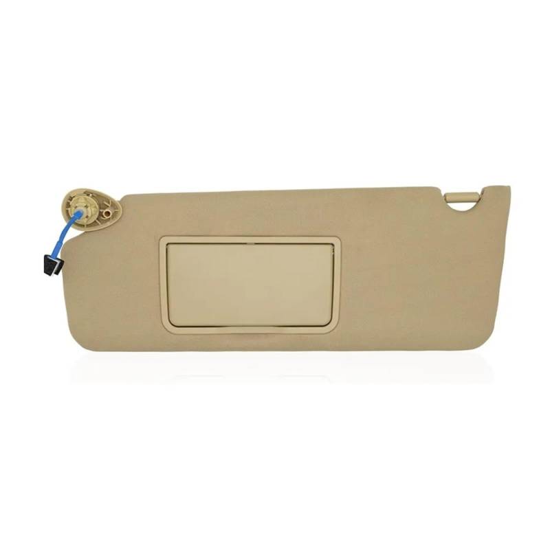 Sonnenblende Sonnenschutz Grau Beige Auto Sonnenblende Linke Seite Rechte Seite Fahrerseite Beifahrer Für Pilot Für Ridgeline 2017 2018 2019 2020 2021 2022(Beige Left) von AVFORA