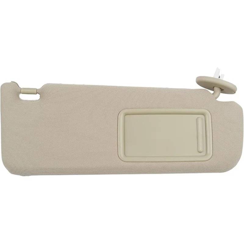 Sonnenblende Sonnenschutz Grau Beige Auto Sonnenblende Links Rechts Seite Fahrerseite Beifahrerseite Sonnenblende Für Toyota Für Camry 2012 2013 2014 2015 2016 2017(Beige Right) von AVFORA