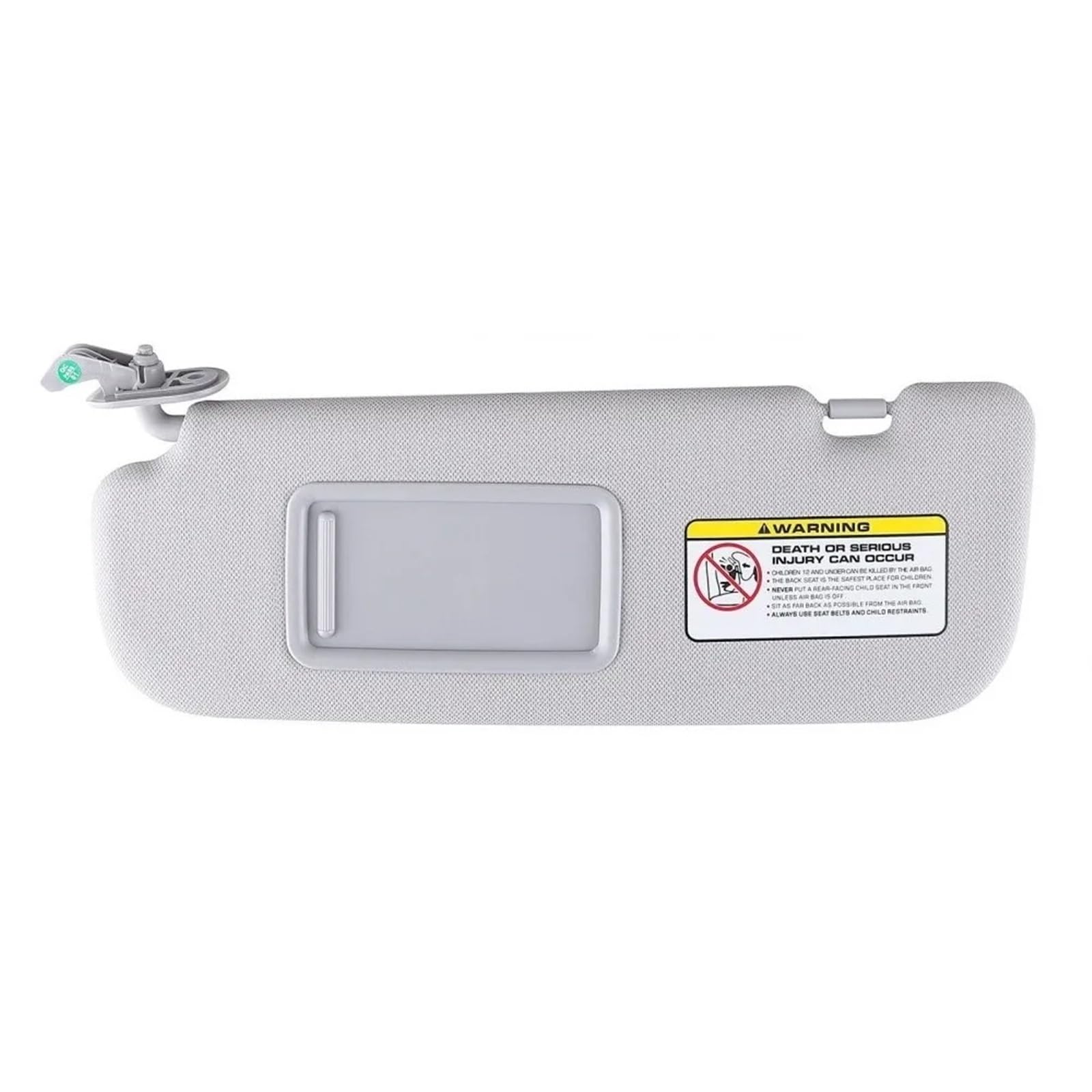 Sonnenblende Sonnenschutz Grau Beige Auto Sonnenblende Mit Spiegel Fahrer Beifahrer Links Rechts Seite Für Hyundai Für Elantra MD 2011 2012 2013 2014 2015(Grey Left) von AVFORA