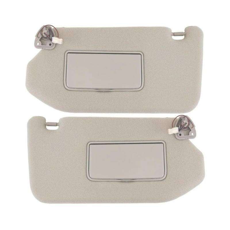 Sonnenblende Sonnenschutz Grau Beige Auto Sonnenblende Schatten Links Rechts Fahrerseite Für Nissan Für Pathfinder 2013 2014 2015 2016 2017 2018(A Pair of Beige) von AVFORA