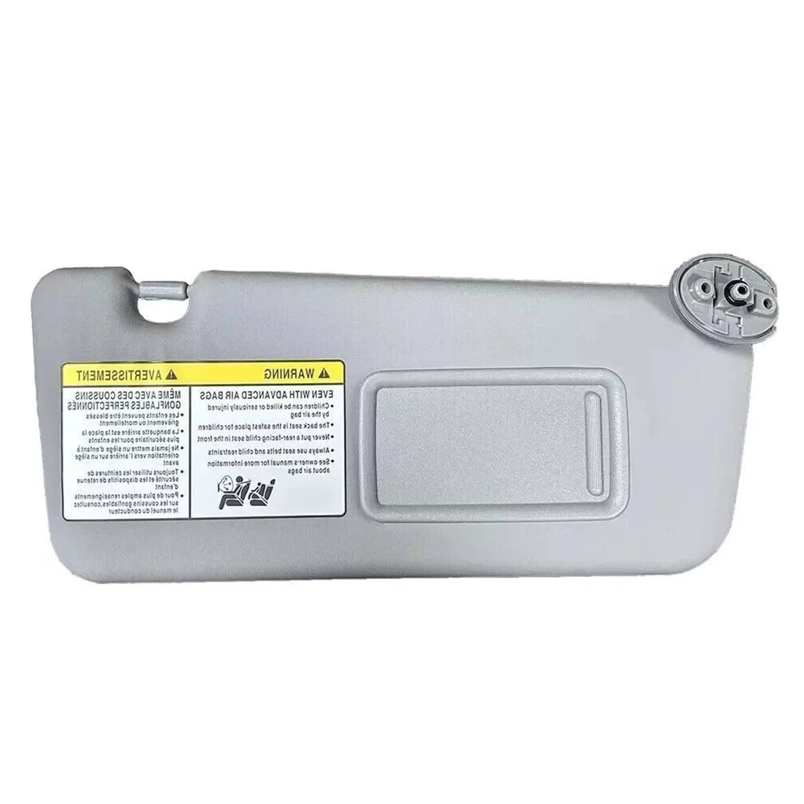 Sonnenblende Sonnenschutz Grau Beige Sonnenblende Linke Seite Rechte Seite Fahrerseite Beifahrerseite Für Toyota Für RAV4 2004 2005 74320-42420-B0(Grey Right) von AVFORA