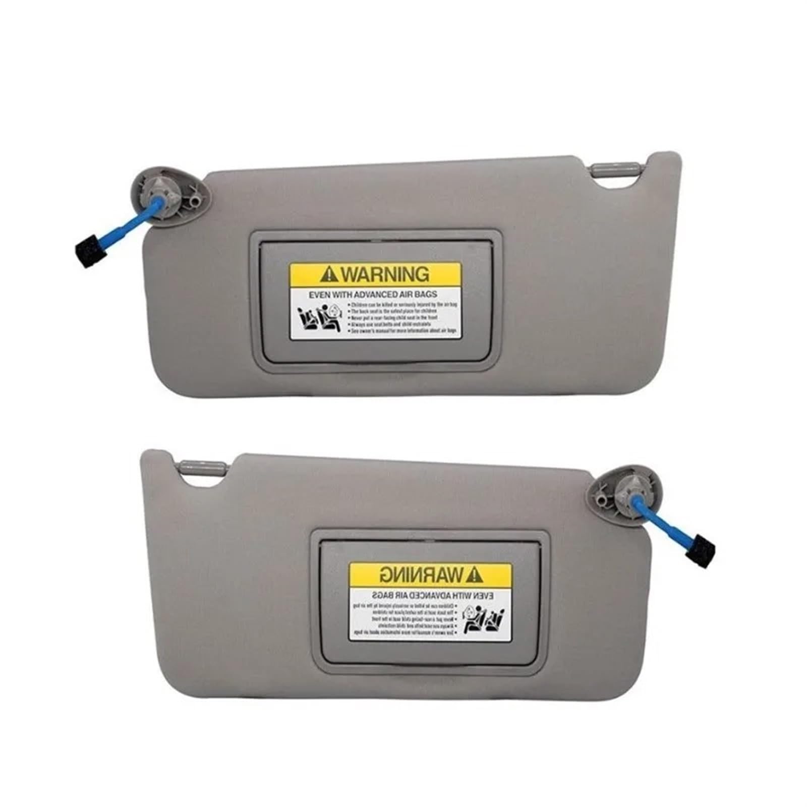 Sonnenblende Sonnenschutz Graue Sonnenblende Für Fahrerseite Beifahrerseite Links Und Rechts Auto-Sonnenblende Für Accord Für Crosstour 2008 2009 2010 2011 2012(Grey Left and Right) von AVFORA