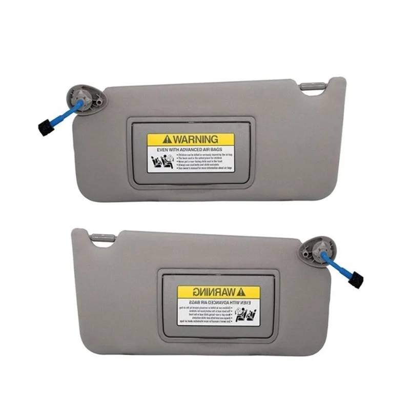Sonnenblende Sonnenschutz Graue Sonnenblende Für Fahrerseite Beifahrerseite Links Und Rechts Auto-Sonnenblende Für Accord Für Crosstour 2008 2009 2010 2011 2012(Grey Left and Right) von AVFORA