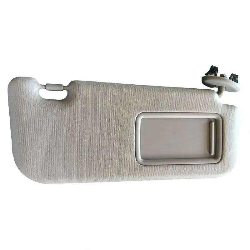 Sonnenblende Sonnenschutz Graue Sonnenblende aus Kunststoff Links und rechts Fahrerseite Beifahrerseite für Toyota für Corolla 2009 2010 2011 2012 2013(Grey Right) von AVFORA
