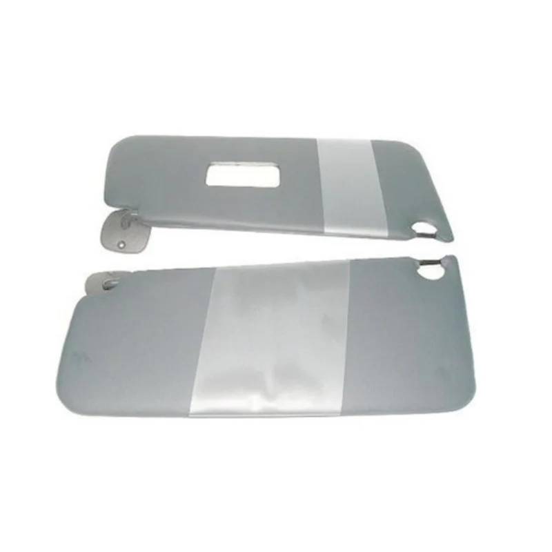 Sonnenblende Sonnenschutz Innere Sonnenblende, grau, rechts und Links, 2-teiliges Set für Kangoo Mk2 7700308877 8200309600 von AVFORA