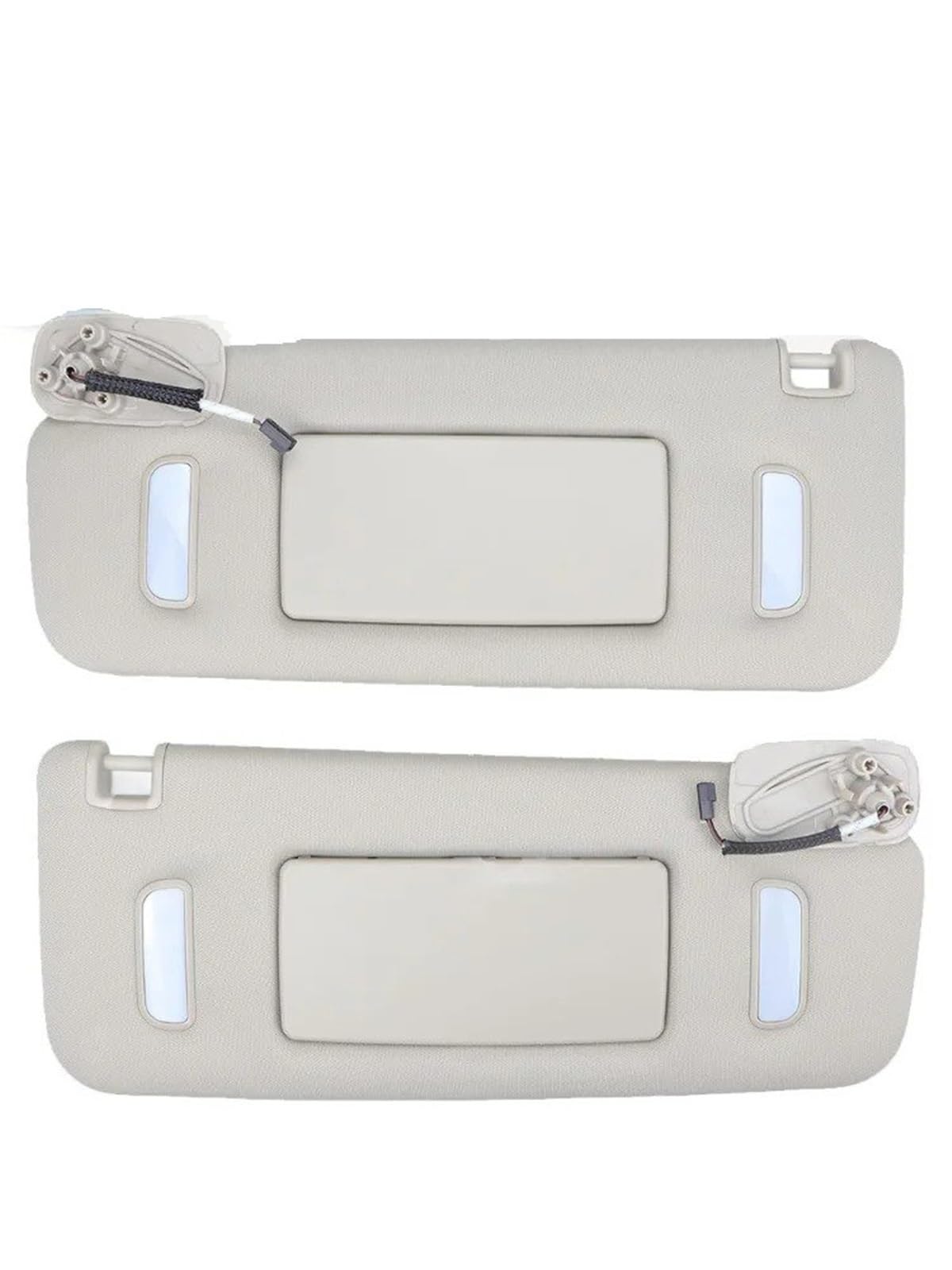 Sonnenblende Sonnenschutz Links Rechts Beige Grau Sonnenblende Für Cadillac Für Escalade 2007 2008 2009 2010 2011 2012 2013 2014(Gray Left Right Set) von AVFORA