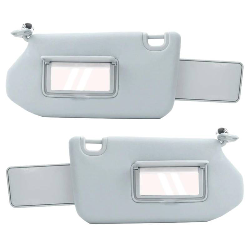 Sonnenblende Sonnenschutz Links Rechts Fahrer Auto Sonnenblende Schatten Sonnenblende Für Nissan Für Pathfinder R52 2013 2014 2015 2016 2017 96401-9PB0A 96400-9PB0A(Grey A Pair) von AVFORA