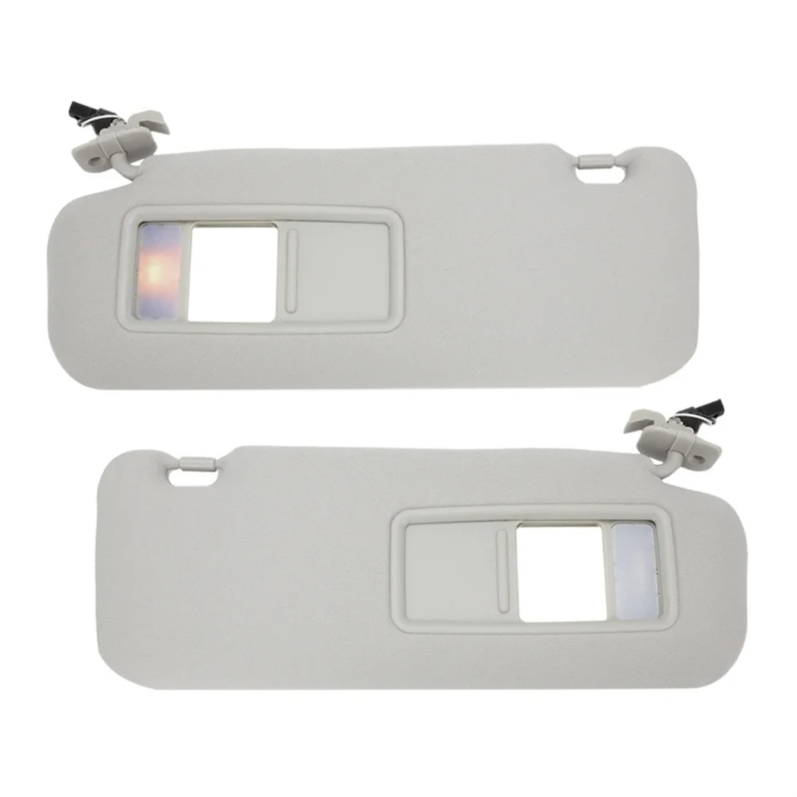 Sonnenblende Sonnenschutz Schild Sonnenschirm Sonnenblende Links Rechts Fahrer Beifahrerseite Schatten Für Mazda Für CX-9 CX9 2010 2011 2012 2013 2014 2015 TDY1-69-320(Left and Right Gray) von AVFORA