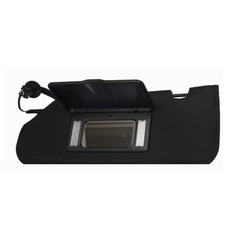 Sonnenblende Sonnenschutz Schwarz Auto Sonnenblende Links Rechts Seite Fahrer Beifahrerseite Für Chevrolet Für Corvette Für C6 2005 2006 2007 2008 2009 2010 2011 2012 2013(Links) von AVFORA