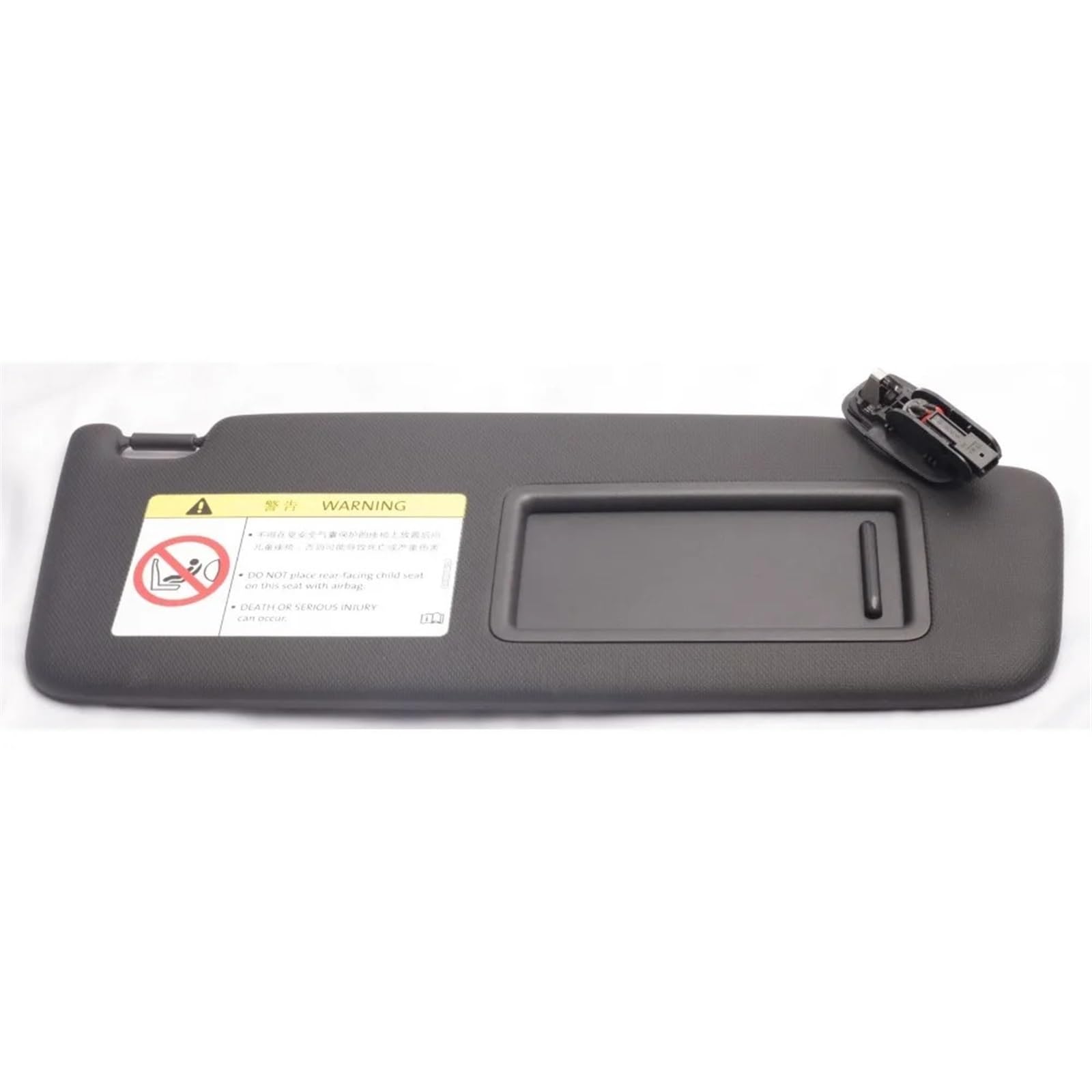 Sonnenblende Sonnenschutz Schwarze Sonnenblende Sonnenblende Lichtschild Make-up-Spiegel-Baugruppe Für A4L B9 Für A5 2017 2018 2019 2020 2021 2022(Recht) von AVFORA