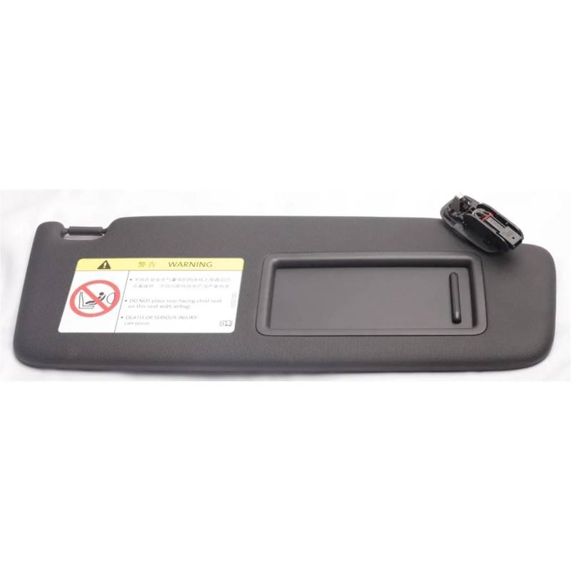 Sonnenblende Sonnenschutz Schwarze Sonnenblende Sonnenblende Lichtschild Make-up-Spiegel-Baugruppe Für A4L B9 Für A5 2017 2018 2019 2020 2021 2022(Recht) von AVFORA