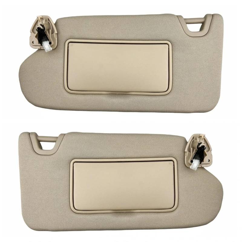 Sonnenblende Sonnenschutz Sonnenblende Für Nissan Für Altima 2013 2014 2015 2016 2017 2018 96401-3TA2A 96400-3TA2A(Beige Left and Right) von AVFORA