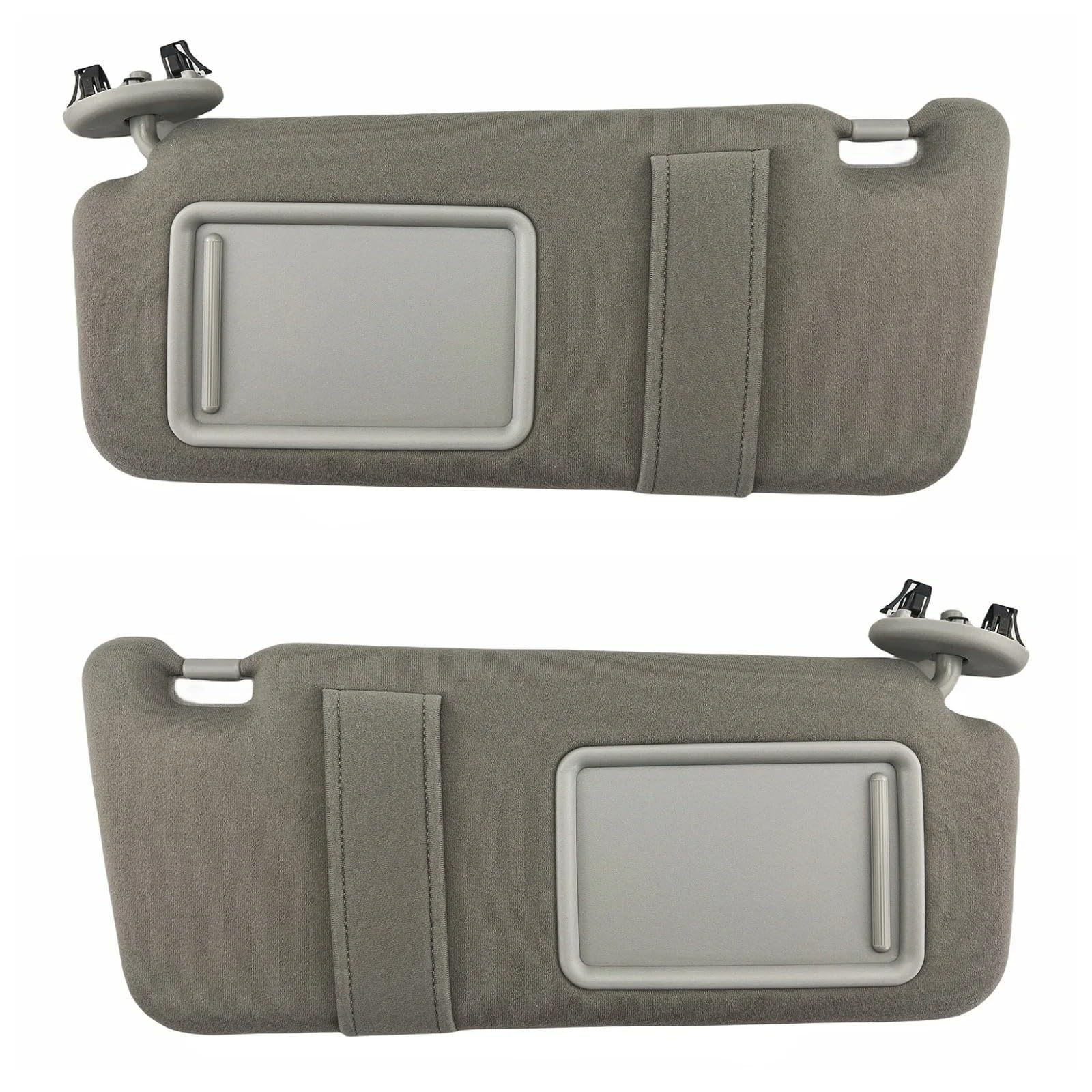 Sonnenblende Sonnenschutz Sonnenblende Für Toyota Für Camry 2007 2008 2009 2010 2011 74310-06750-E0, 74320-06780-B0(Gray Left and Right) von AVFORA