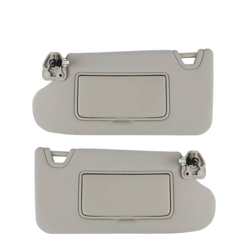 Sonnenblende Sonnenschutz Sonnenblende Mit Licht, Ohne Schiebedach Für Nissan Für Altima 2013 2014 2015 2016 2017 2018 96401-3TA2A 96400-3TA2A(Gray Left and Right) von AVFORA