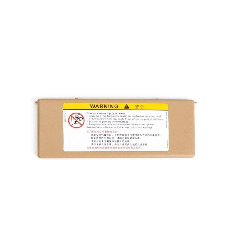 Sonnenblende Sonnenschutz Sonnenblende Schatten Spiegel Abdeckung Ersatz Innen Make-up Spiegel Abdeckung Für Buick Für Regal Lacrosse Verano 2009-2017 2018 2019 2020 2021 2022(Beige Yellow) von AVFORA