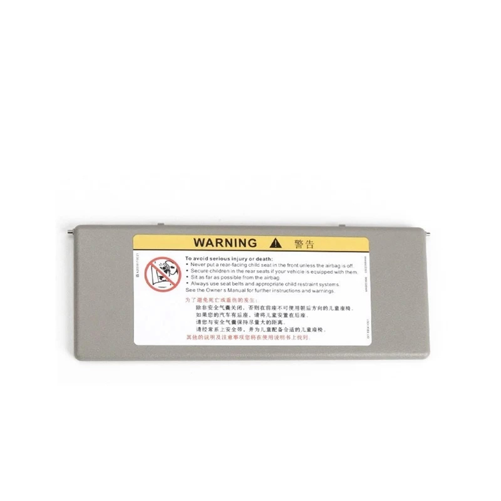 Sonnenblende Sonnenschutz Sonnenblende Schatten Spiegel Abdeckung Ersatz Innen Make-up Spiegel Abdeckung Für Buick Für Regal Lacrosse Verano 2009-2017 2018 2019 2020 2021 2022(Grey) von AVFORA
