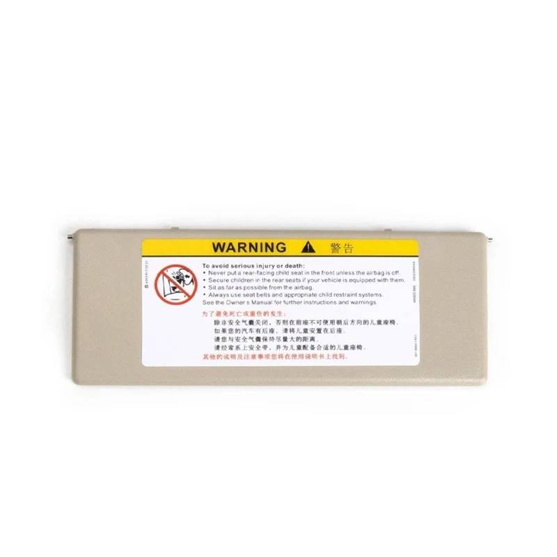 Sonnenblende Sonnenschutz Sonnenblende Schatten Spiegel Abdeckung Ersatz Innen Make-up Spiegel Abdeckung Für Buick Für Regal Lacrosse Verano 2009-2017 2018 2019 2020 2021 2022(Light Beige) von AVFORA