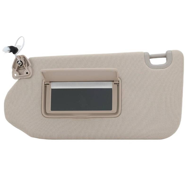 Sonnenblende Sonnenschutz Sonnenblende Sonnenschutz Sonnenblende Beige Mit Lichtern Zubehör Für Nissan Für Pathfinder R52 2013 2014 2015 2016 2017(1Pc Right) von AVFORA