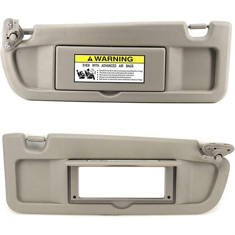 Sonnenblende Sonnenschutz Sonnenblenden Für Die Linke Fahrer- Und Rechte Beifahrerseite Für Civic 2006 2007 2008 2009 2010 2011 83230-SNA-A01ZB(Warm Gray) von AVFORA
