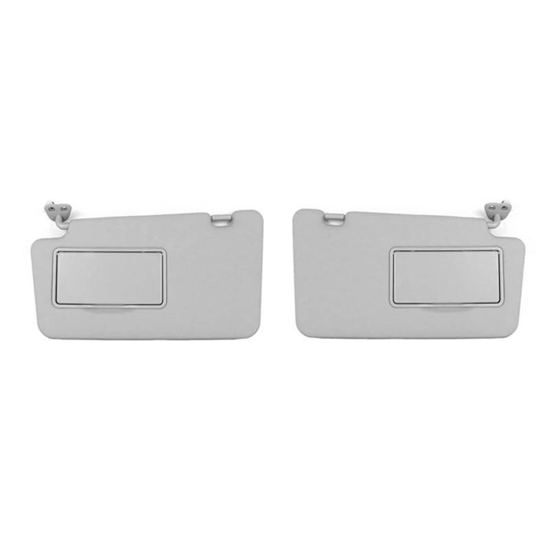 Sonnenblende Sonnenschutz Vorne Auto Sonnenblende Sonnenblende Mit Make-Up Spiegel Licht Für Koleos 2008 2009 2010 2011 2012 2013-2016 96401JY65A 964005494R(1 Paar) von AVFORA