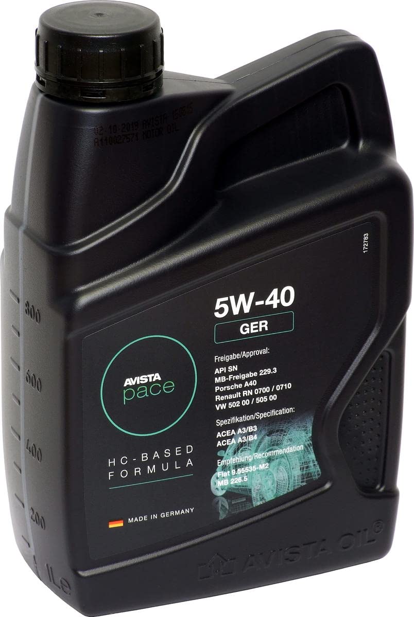 AVISTA pace GER 5W-40 1 Liter AVISTA pace GER 5W-40 1 Liter von AVISTA