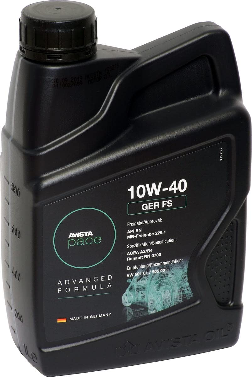 AVISTA pace GER FS 10W-40 1 Liter AVISTA pace GER FS 10W-40 1 Liter von AVISTA