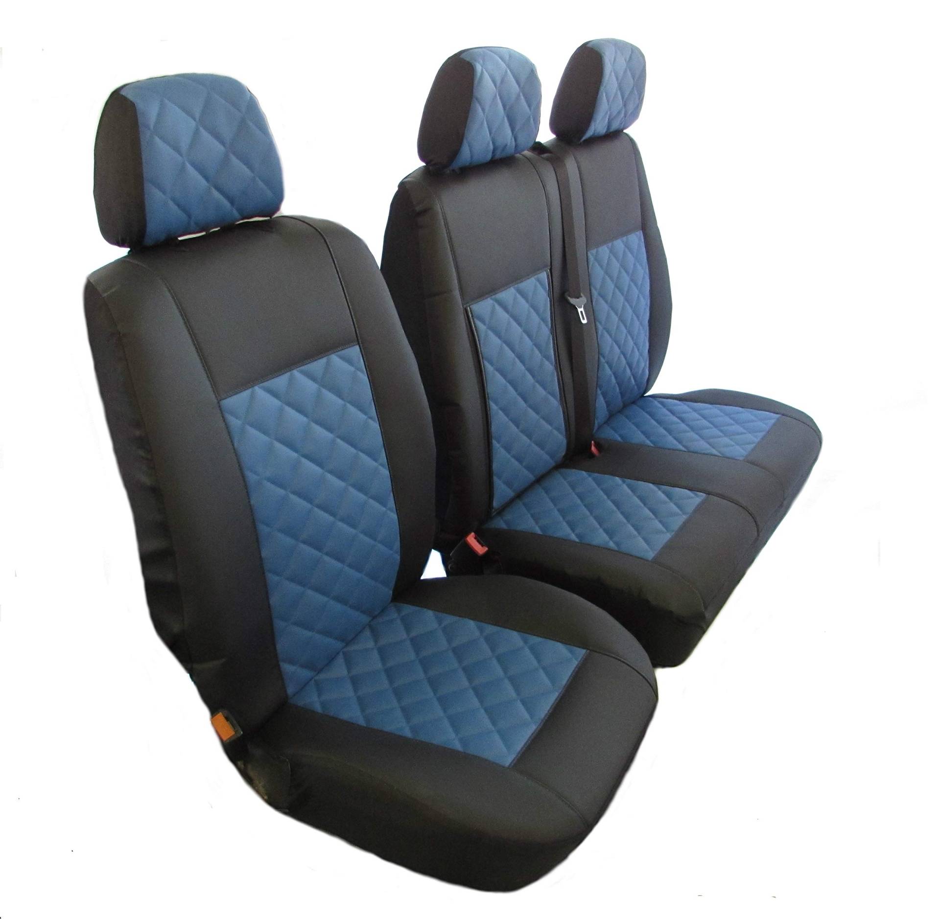 Sitzbezüge 2+1 passend für Mercedes Sprinter 2019+ BLAU Eco Leder Sitzbezüge 2+1 passend für Mercedes Sprinter 2019+ BLAU Eco Leder von AVITON