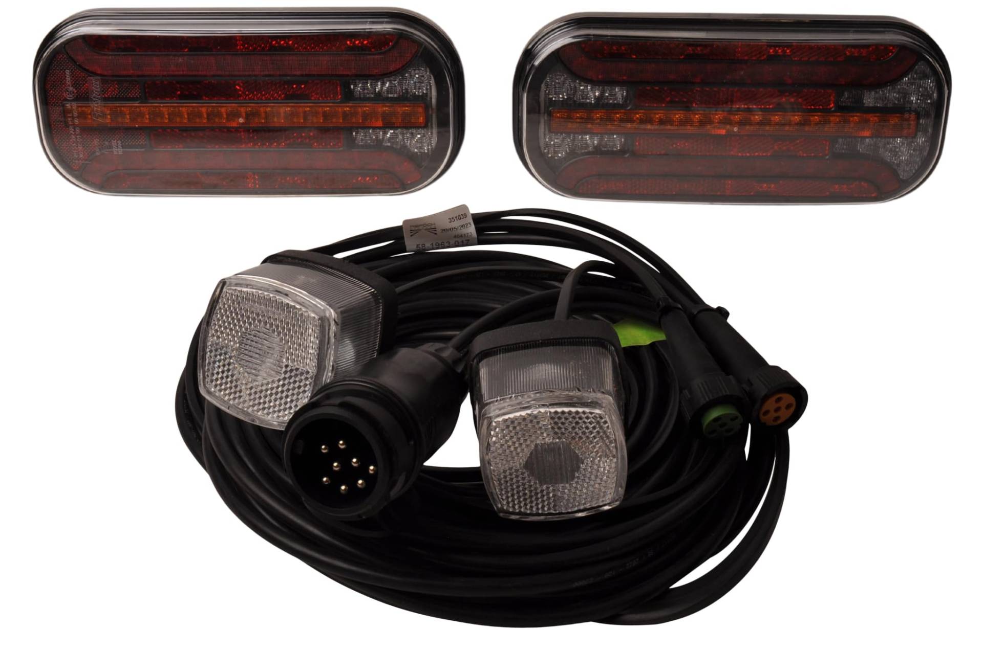 AWD Fristom FT-230 - LED Rückleuchten Set mit Breitenbeleuchtung - 13-polig - AWD Fristom FT-230 - LED Rückleuchten Set mit Breitenbeleuchtung - 13-polig - von AWD
