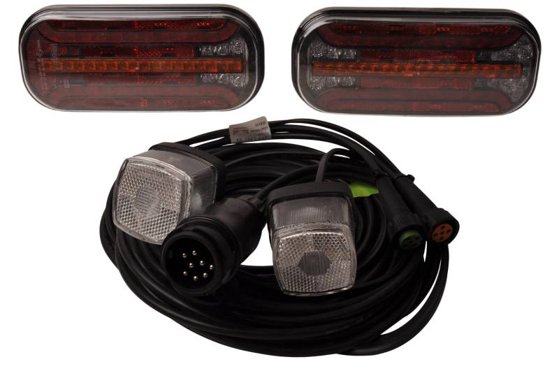 AWD Fristom FT-230 - LED Rückleuchten Set mit Breitenbeleuchtung - 13-polig - von AWD