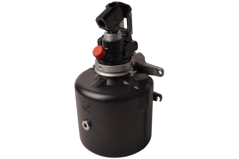 Aanhangwagendirect Handpumpe - verzinkt - 6-Liter-Behälter von Aanhangwagendirect