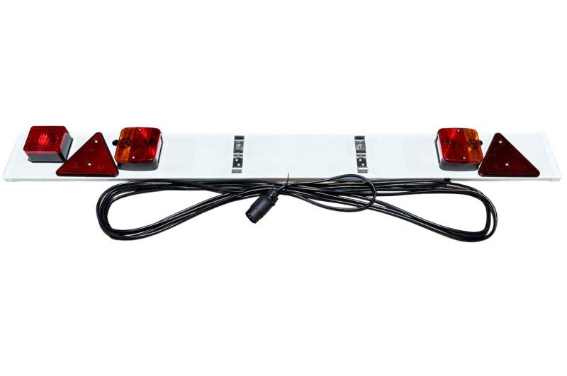 AWD Lichtleiste Kunststoff für Anhänger - Länge 137 cm - 8 Meter HauptKabel - von AWD