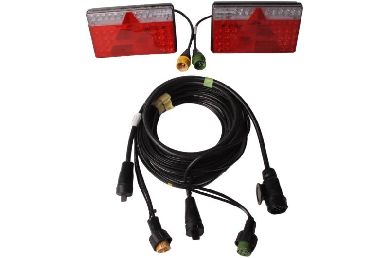 Aspock Multiled 2 wasserdichtes Rückleuchten Set IP6K9K Zertifiziert - wählen von AWD