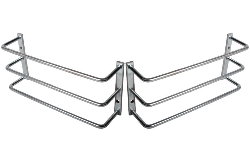 Satz von 2 Schutzgitter - Stahl - 260x170x80 mm - u.a. geeignet für Aspöck von AWD