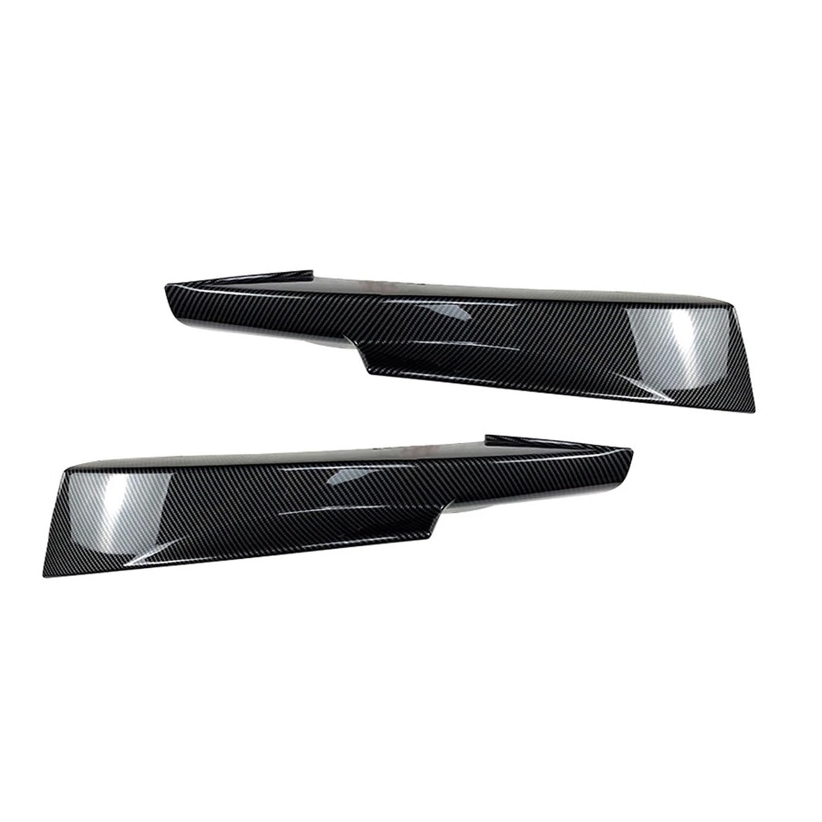 Auto Frontlippe Für 3er E90 E91 320i 320d 325i 330i LCI Für M-Tech 2008-2012 Frontschürze Lippe Spoiler Splitter Nebelscheinwerfer Kühlergrill Trim Stoßfängerlippe Vorne(Carbon Look) von AWGNTQQ
