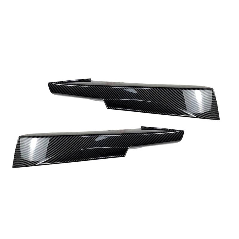 Auto Frontlippe Für 3er E90 E91 320i 320d 325i 330i LCI Für M-Tech 2008-2012 Frontschürze Lippe Spoiler Splitter Nebelscheinwerfer Kühlergrill Trim Stoßfängerlippe Vorne(Carbon Look) von AWGNTQQ