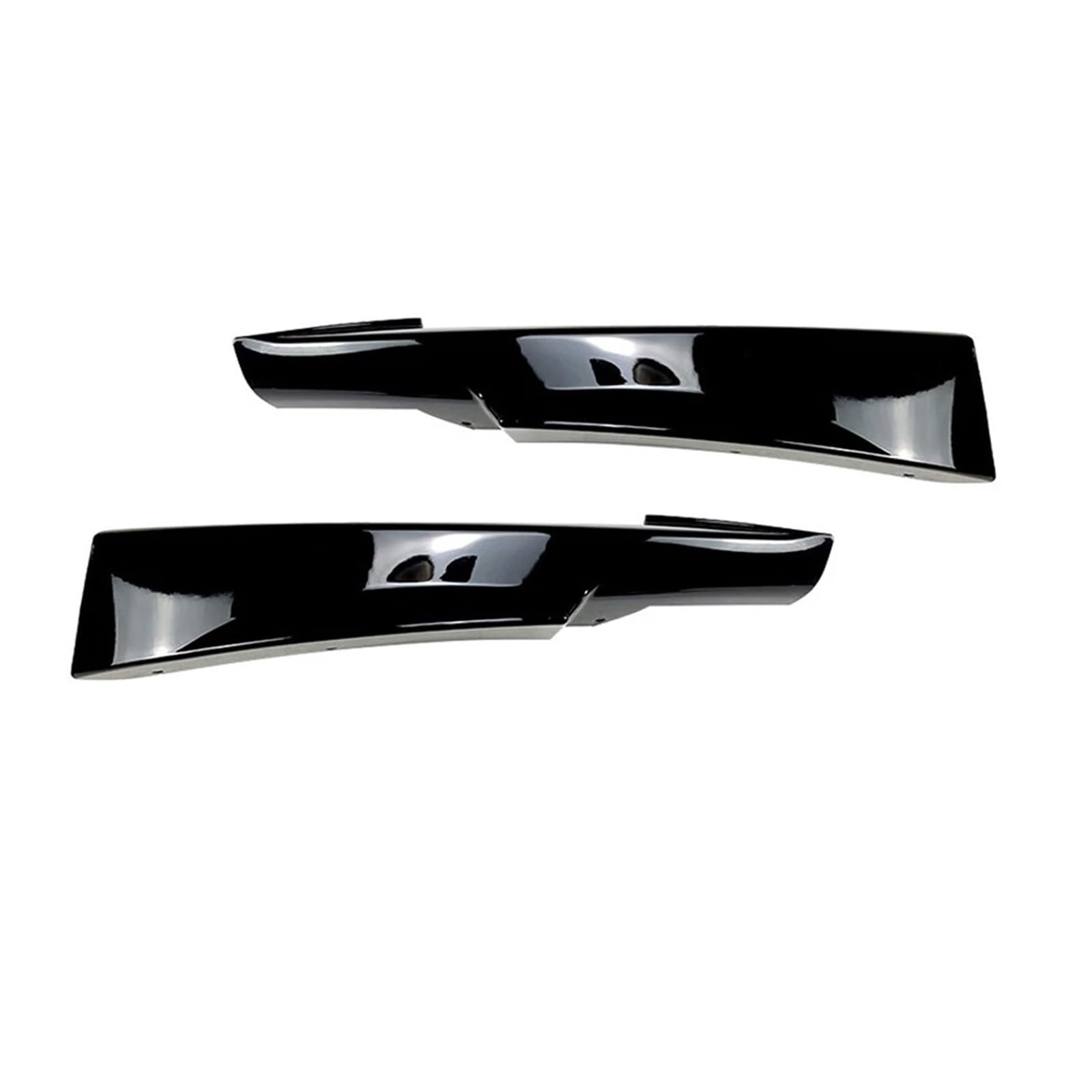 Auto Frontlippe Für 3er E90 E91 320i 320d 325i 330i LCI Für M-Tech 2008-2012 Frontschürze Lippe Spoiler Splitter Nebelscheinwerfer Kühlergrill Trim Stoßfängerlippe Vorne(Gloss Black) von AWGNTQQ