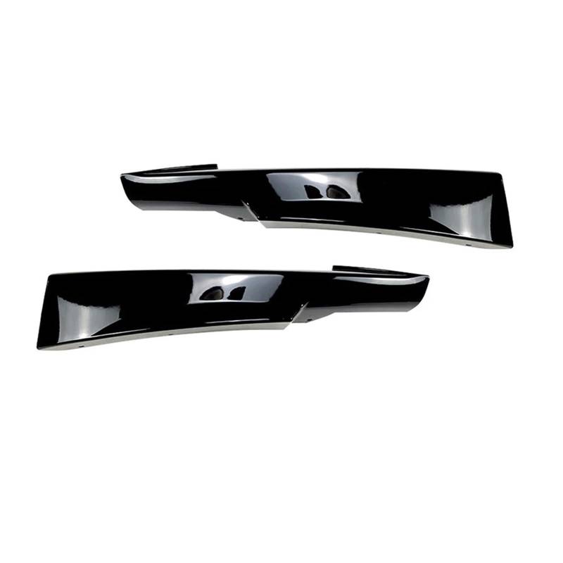 Auto Frontlippe Für 3er E90 E91 320i 320d 325i 330i LCI Für M-Tech 2008-2012 Frontschürze Lippe Spoiler Splitter Nebelscheinwerfer Kühlergrill Trim Stoßfängerlippe Vorne(Gloss Black) von AWGNTQQ