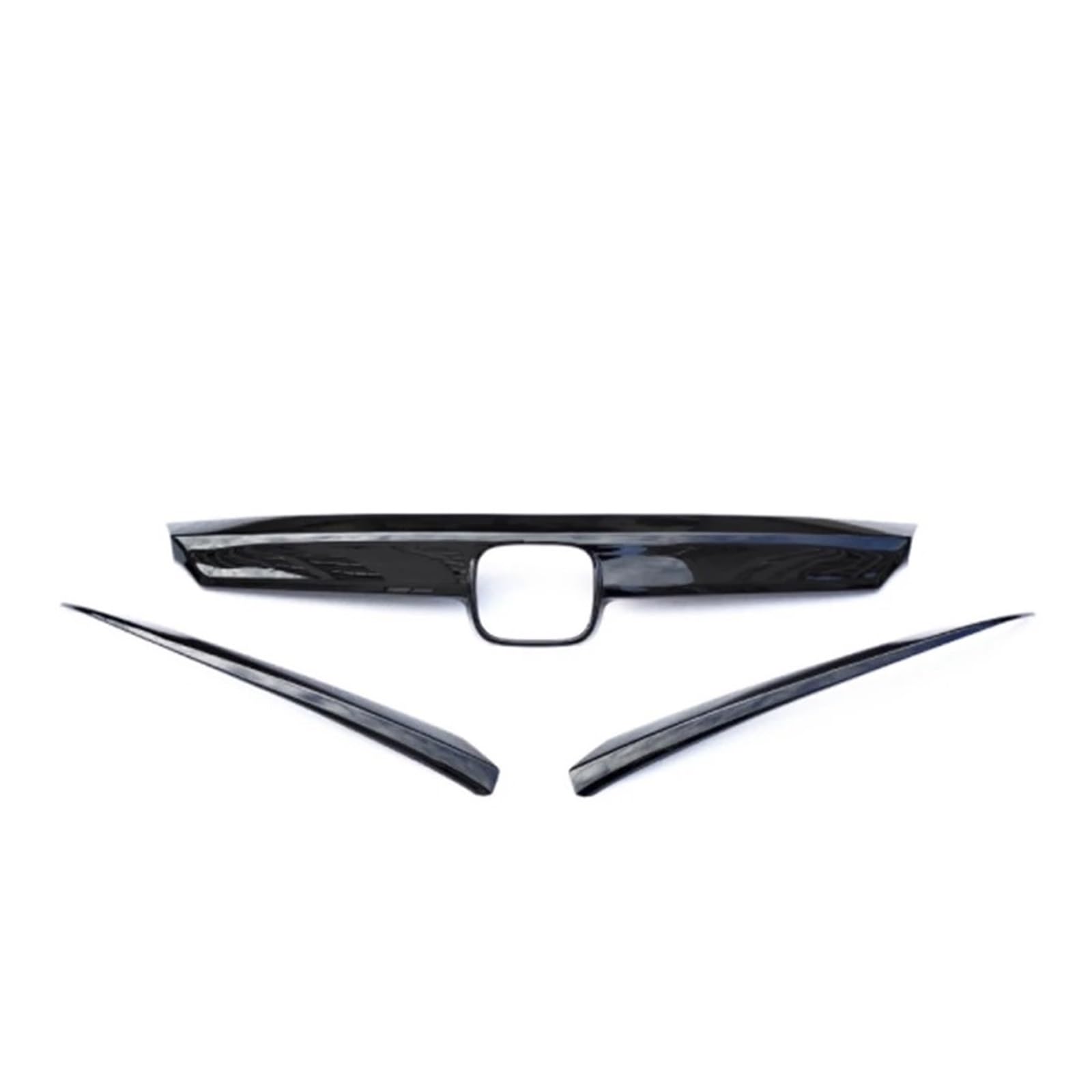 Auto Frontlippe Für Accord 10th GEN 2018 2019 2020 2021 Gloss Black Body Kits Tuning Auto Vorderen Stoßfänger Lip Diffusor Spoiler Stoßfängerlippe Vorne(Grille Gloss Black) von AWGNTQQ