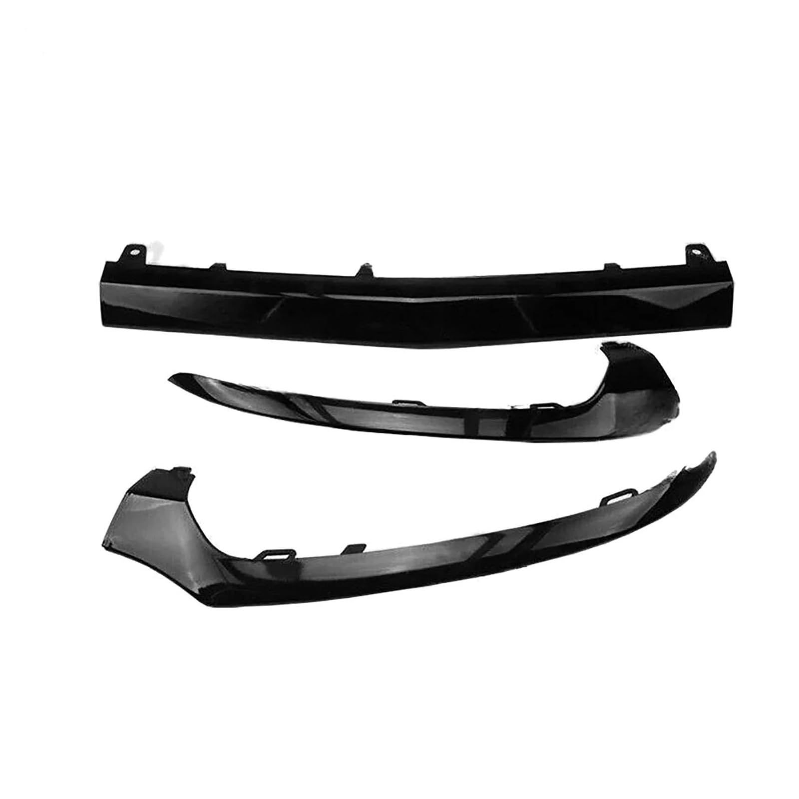 Auto Frontlippe Für Benz C-Klasse W205 C300 C400 C63 2014 2015 2016 2017 2018 Auto Vorderen Stoßfänger Lip Spoiler Diffusor Splitter Schutz Schutz Stoßfängerlippe Vorne(Glossy Black) von AWGNTQQ
