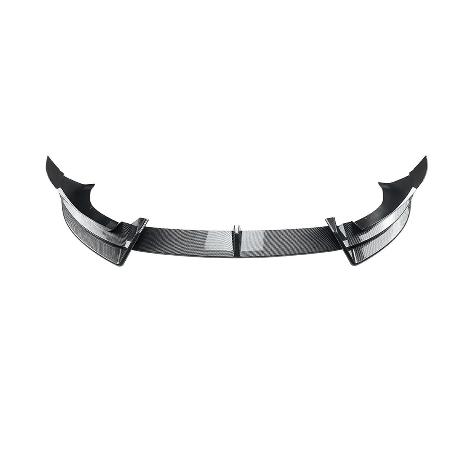Auto Frontlippe Für Tesla Für Modell Für Y 2024 2025 Auto Front Stoßstange Lip Spoiler Diffusor Splitter BodyKit Schürzen Abdeckung Schutz Trim Stoßfängerlippe Vorne(Carbon Fiber Look) von AWGNTQQ