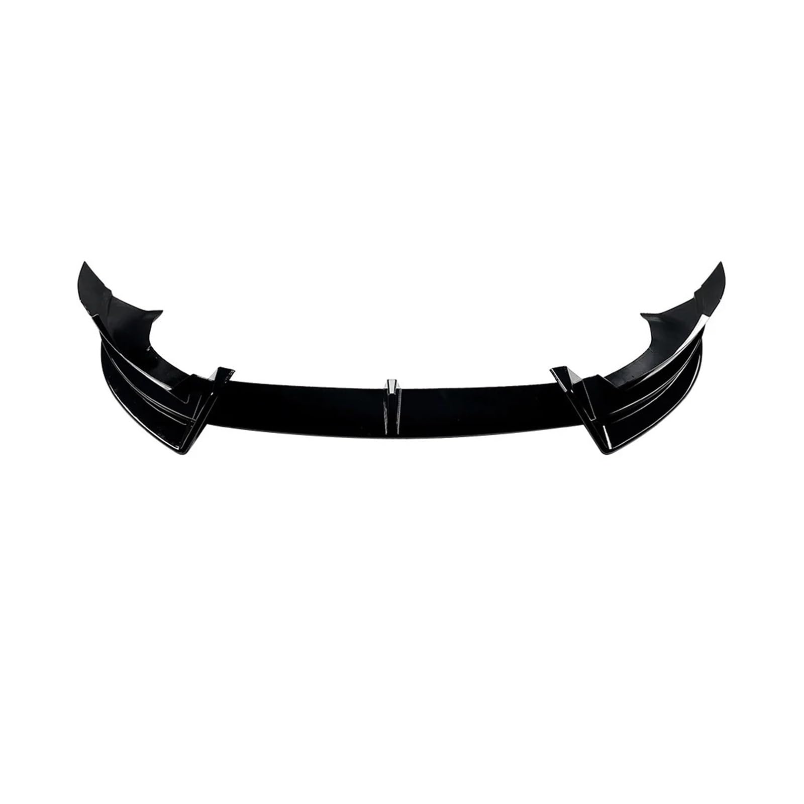Auto Frontlippe Für Tesla Für Modell Für Y 2024 2025 Auto Front Stoßstange Lip Spoiler Diffusor Splitter BodyKit Schürzen Abdeckung Schutz Trim Stoßfängerlippe Vorne(Glossy Black) von AWGNTQQ